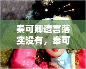 秦可卿遗言落实没有,秦可卿说了什么