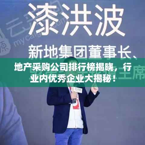 地产采购公司排行榜揭晓，行业内优秀企业大揭秘！